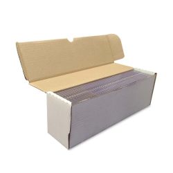 45 COUNT ONE TOUCH OR 350 SEMI RIGID #2 CARDBOARD BOX (14 INCHES)