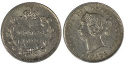5-CENT -  1899 5-CENT -  1899 CANADIAN COINS