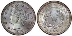5 CENTS -  1912 5-CENTS -  1912 UNITED STATES COINS