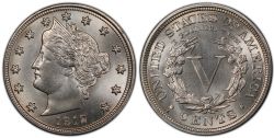 5 CENTS -  1912S 5-CENTS -  1912 UNITED STATES COINS