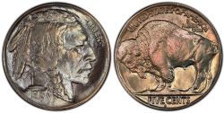 5 CENTS -  1913S 5-CENTS, VARIETY 2 -  1913 UNITED STATES COINS