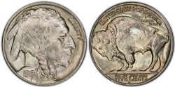 5 CENTS -  1918D 5-CENTS -  1918 UNITED STATES COINS