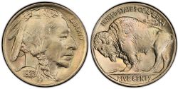 5 CENTS -  1923 5-CENTS -  1923 UNITED STATES COINS