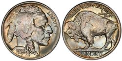5 CENTS -  1924D 5-CENTS -  1924 UNITED STATES COINS