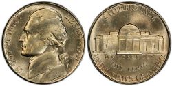 5 CENTS -  1951 5-CENTS -  1951 UNITED STATES COINS