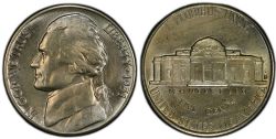 5 CENTS -  1951D 5-CENTS -  1951 UNITED STATES COINS