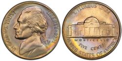 5 CENTS -  1951S 5-CENTS -  1951 UNITED STATES COINS