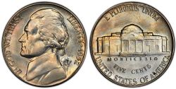 5 CENTS -  1952 5-CENTS -  1952 UNITED STATES COINS