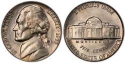 5 CENTS -  1955 5-CENTS -  1955 UNITED STATES COINS