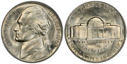 5 CENTS -  1965 5-CENTS -  1965 UNITED STATES COINS