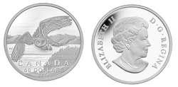 50$ FOR 50$ -  SNOWY OWL -  2014 CANADIAN COINS 02