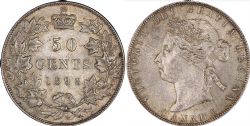 50-CENT -  1898 50-CENT -  1898 CANADIAN COINS