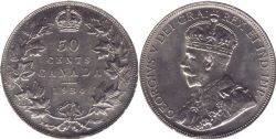 50-CENT -  1934 50-CENT -  1934 CANADIAN COINS