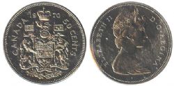 50-CENT -  1970 50-CENT -  1970 CANADIAN COINS