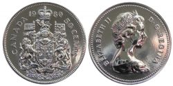 50-CENT -  1980 50-CENT -  1980 CANADIAN COINS