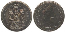 50-CENT -  1984 50-CENT -  1984 CANADIAN COINS