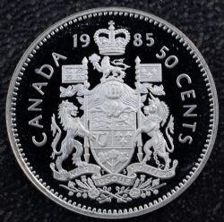 50-CENT -  1985 50-CENT (PR) -  1985 CANADIAN COINS