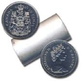 50-CENT -  1989 50-CENT ORIGINAL ROLL -  1989 CANADIAN COINS