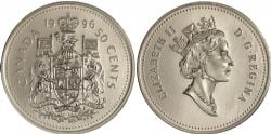 50-CENT -  1996 50-CENT - BRILLIANT UNCIRCULATED (BU) -  1996 CANADIAN COINS