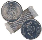 50-CENT -  2000 50-CENT ORIGINAL ROLL -  2000 CANADIAN COINS
