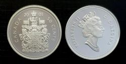 50-CENT -  2001 50-CENTS (PR) -  PIÈCES DU CANADA 2001