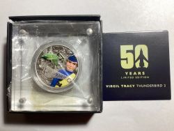 50 YEARS OF THE THUNDERBIRDS LIMITED EDITION -  VIRGIL TRACY 02 -  2015 NEW ZEALAND COINS
