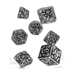 7 DICE, FOREST, BLACK AND BEIGE -  Q-WORKSHOP