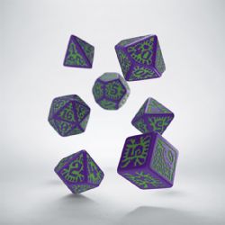 7 DICE RPG SET -  7 DICE, GOBLIN -  PATHFINDER Q-WORKSHOP