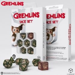 7 DICE RPG SET -  7 DICE, GREMLINS Q-WORKSHOP