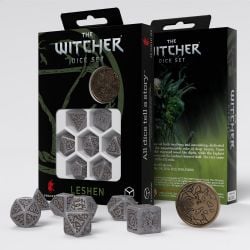 7 DICE RPG SET -  7 DICE, LESHEN, THE SHAPESHIFTER -  THE WITCHER Q-WORKSHOP