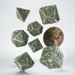 7 DICE RPG SET -  7 DICE, LESHEN, THE TOTEM BUILDER -  THE WITCHER Q-WORKSHOP