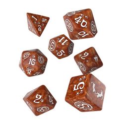 7 DICE RPG SET -  7 DICE, MUFFIN -  CATS Q-WORKSHOP