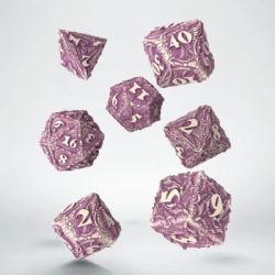 7 DICE RPG SET -  7 DICE, THE YUCATAN FEATHERWING -  DRACOPOLIS Q-WORKSHOP