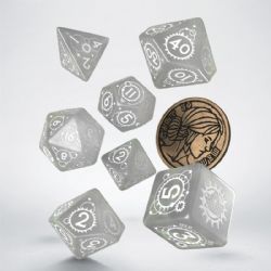 7 DICE RPG SET -  CIRI, THE LADY OF SPACE AND TIME -  THE WITCHER Q-WORKSHOP