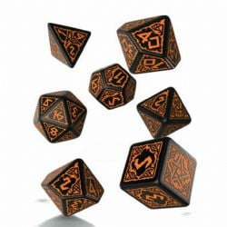 7 DICE RPG SET -  HELL'S VENGEANCE DICE SET (7) -  PATHFINDER Q-WORKSHOP