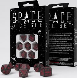 7 DICE RPG SET -  VOYAGER -  SPACE DICE SET Q-WORKSHOP