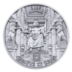 7 WONDERS -  THE STATUE OF ZEUS -  2025 SOLOMON ISLANDS COINS 02