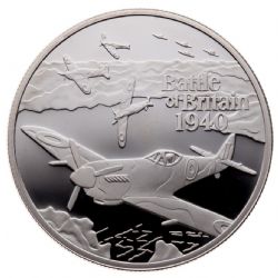 70TH ANNIVERSARY OF THE SECOND WORLD WAR'S BATTLE OF BRITAIN -  2010 UNITED KINGDOM COINS
