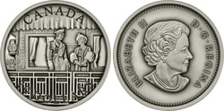 75TH ANNIVERSARY OF THE FIRST ROYAL VISIT TO CANADA -  2014 CANADIAN COINS