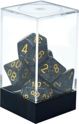 7DICE RPG SET -  7 DICE, URBAN CAMO -  SPECKLED