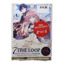 7TH TIME LOOP: THE VILLAINESS ENJOYS A CAREFREE LIFE MARRIED TO HER WORST ENNEMY! -  PACK DÉCOUVERTE TOMES 01 ET 02 (FRENCH V.)