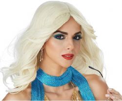 80'S -  DISCO NIGHTS WIG - BLOND (ADULT)