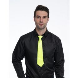 80'S -  NEON SEQUIN TIE - YELLOW