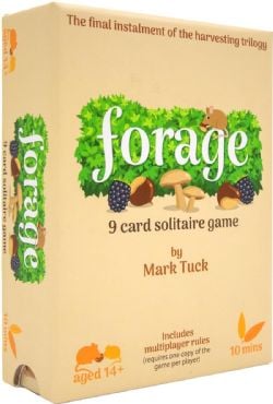 9 CARD SOLITAIRE GAME -  FORAGE (ENGLISH)