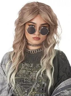 90'S -  90'S GRUNGE ROCKER WIG - BLOND (ADULT)