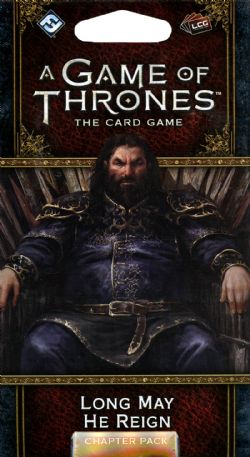 A GAME OF THRONES : THE CARD GAME -  LONG MAY HE REIGN (ENGLISH)