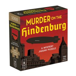 A MYSTERY JIGSAW PUZZLE -  MURDER ON THE HINDENBURG (1000 PIECES)