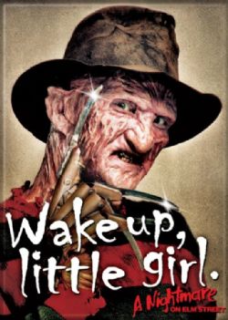 A NIGHTMARE ON ELM STREET -  ''WAKE UP'' MAGNET