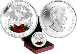 A PARTRIDGE IN A PEAR TREE -  2013 CANADIAN COINS