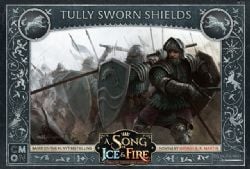 A SONG OF ICE AND FIRE -  TULLY SWORN SHIELDS (ENGLISH)
